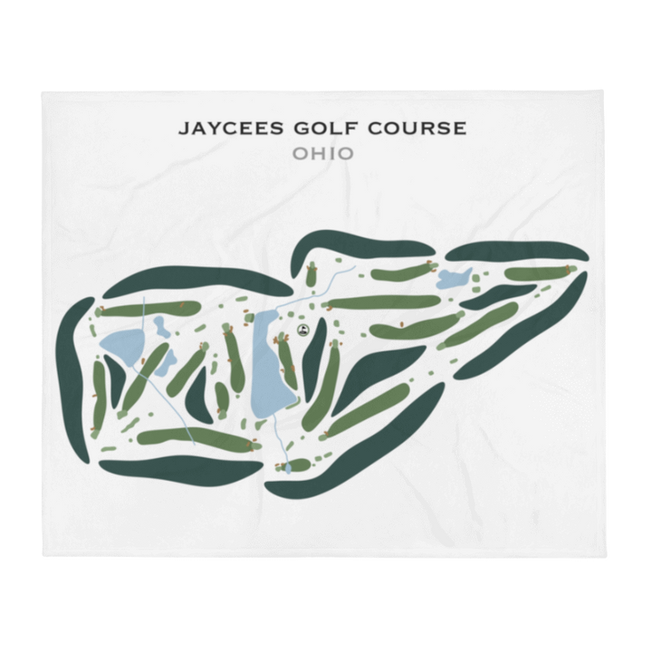 Jaycee Golf Course, Ohio - Printed Golf Courses