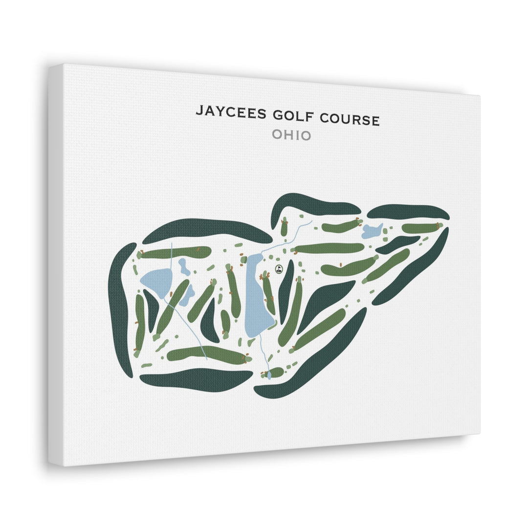 Jaycee Golf Course, Ohio - Printed Golf Courses