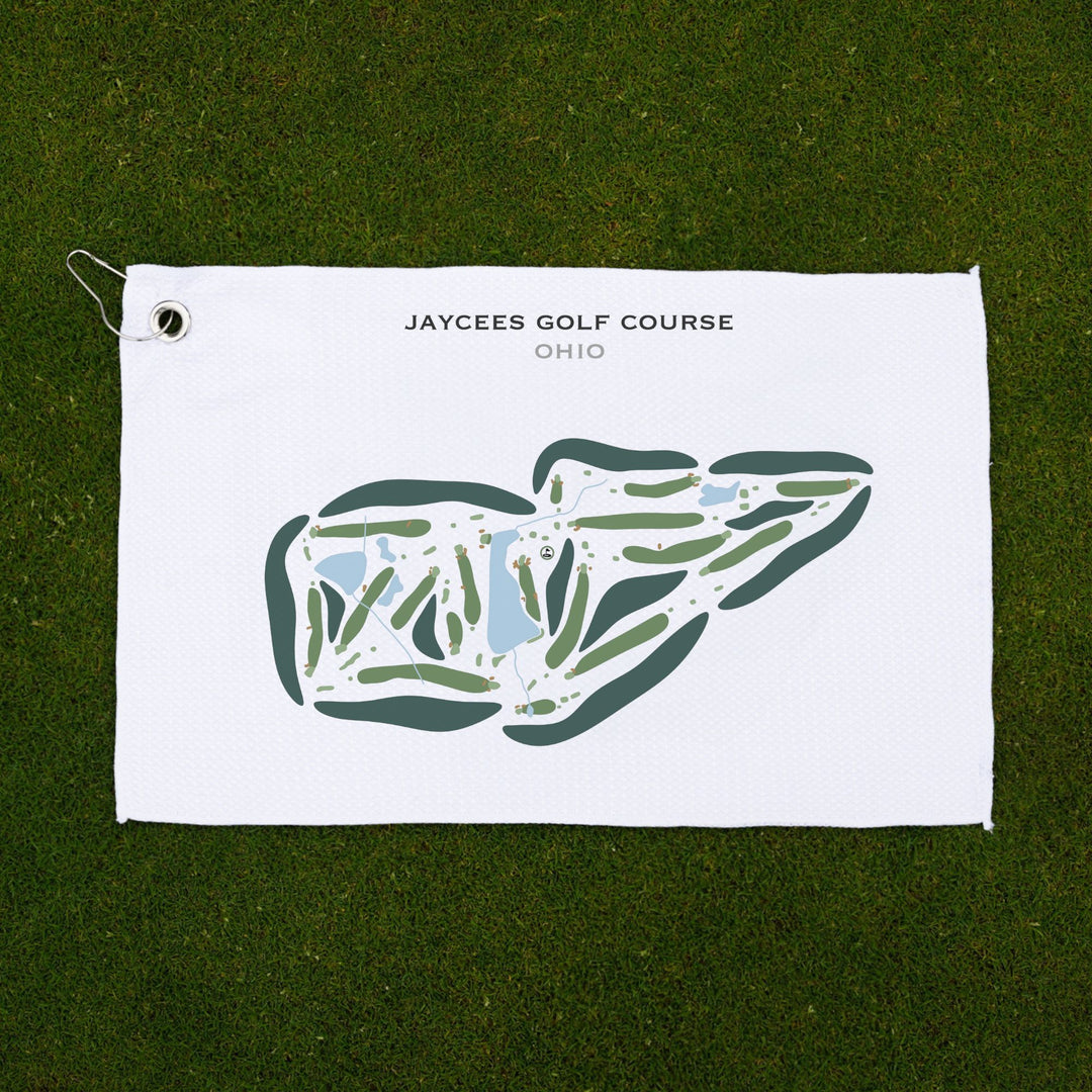 Jaycee Golf Course, Ohio - Printed Golf Courses