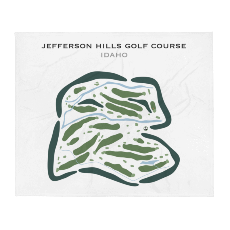 Jefferson Hills Golf Course, Idaho - Printed Golf Courses