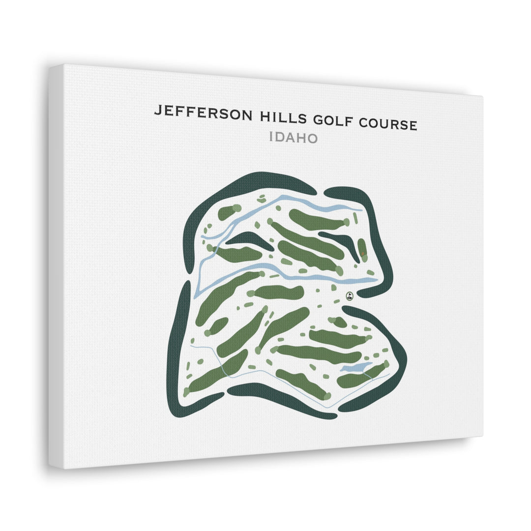 Jefferson Hills Golf Course, Idaho - Printed Golf Courses