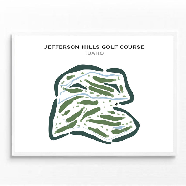 Jefferson Hills Golf Course, Idaho - Printed Golf Courses