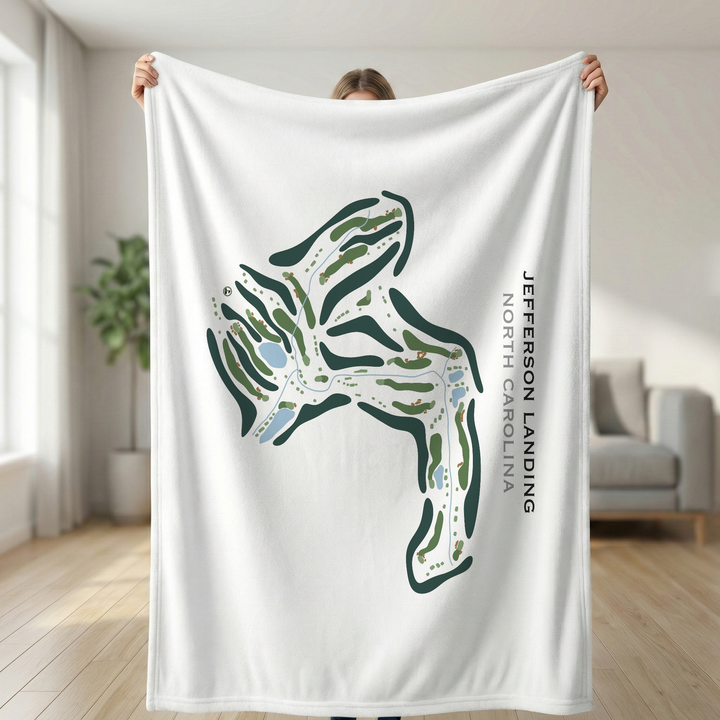 Jefferson Landing, North Carolina - Printed Golf Course