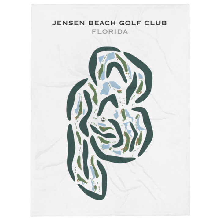 Jensen Beach Golf Club, Florida - Printed Golf Courses