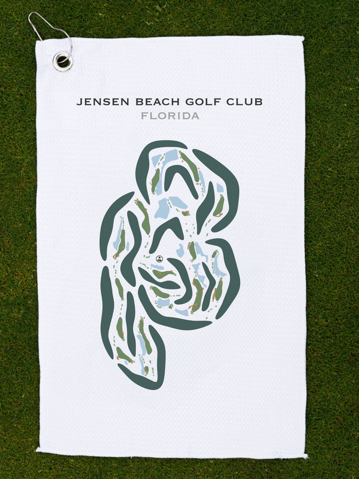Jensen Beach Golf Club, Florida - Printed Golf Courses