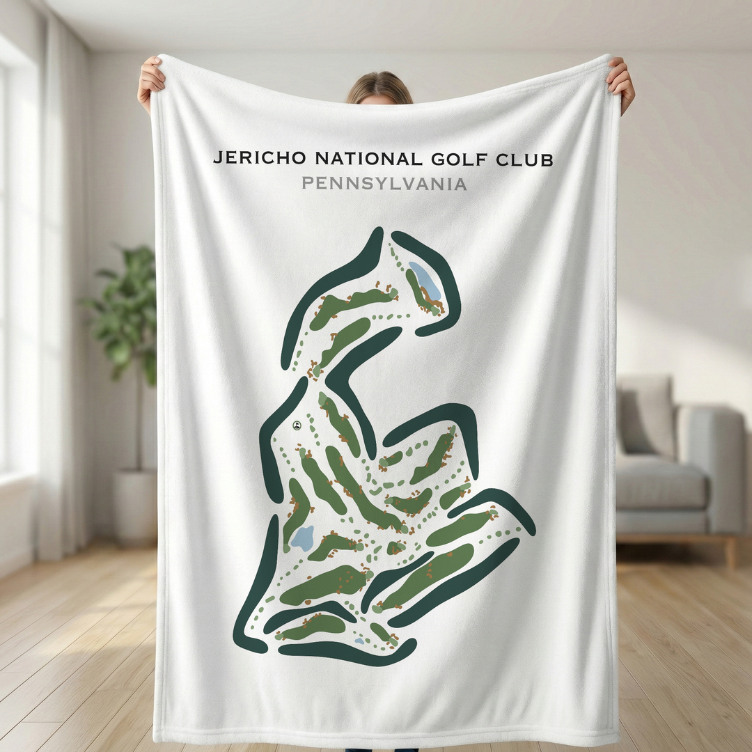 Jericho National Golf Club, Pennsylvania - Printed Golf Courses