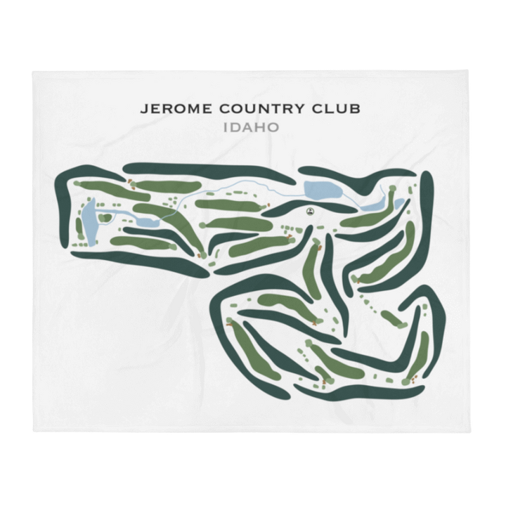 Jerome Country Club, Idaho - Printed Golf Courses