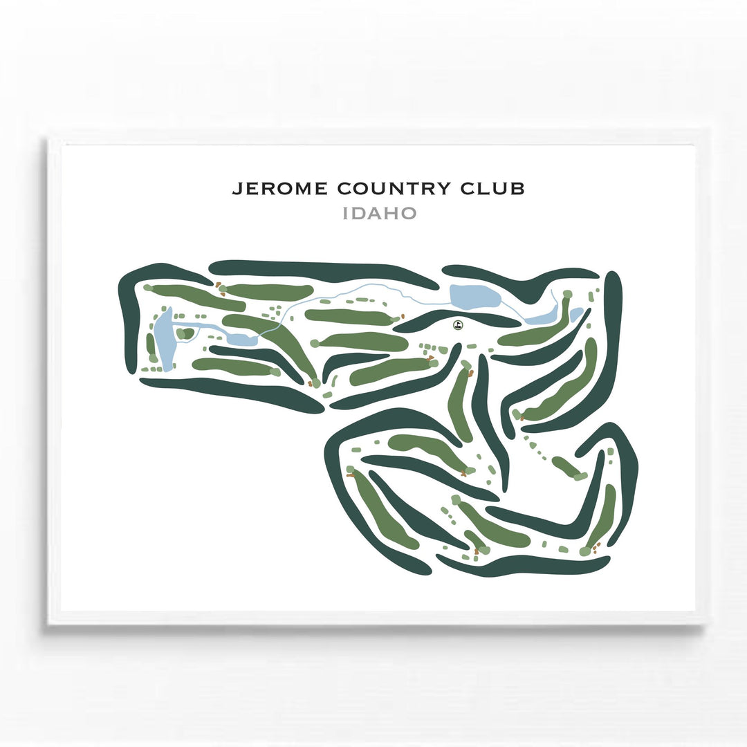 Jerome Country Club, Idaho - Printed Golf Courses