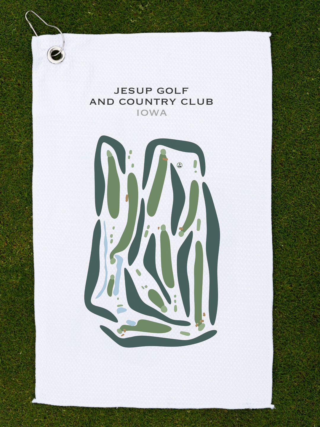 Jesup Golf & Country Club, Iowa - Printed Golf Courses