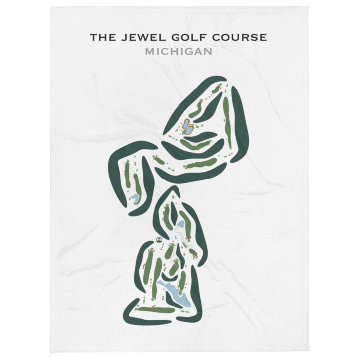 The Jewel Golf Course, Michigan - Printed Golf Courses