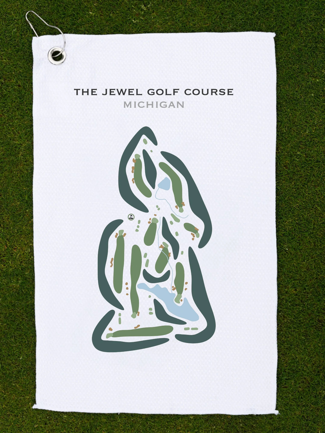 The Jewel Golf Course, Michigan - Printed Golf Courses