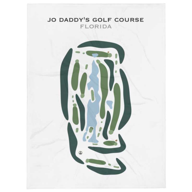 Jo Daddy's Golf Course, Florida - Printed Golf Courses