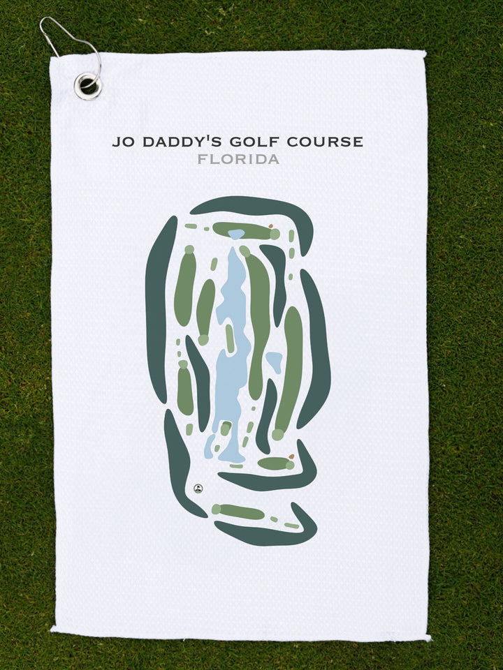 Jo Daddy's Golf Course, Florida - Printed Golf Courses