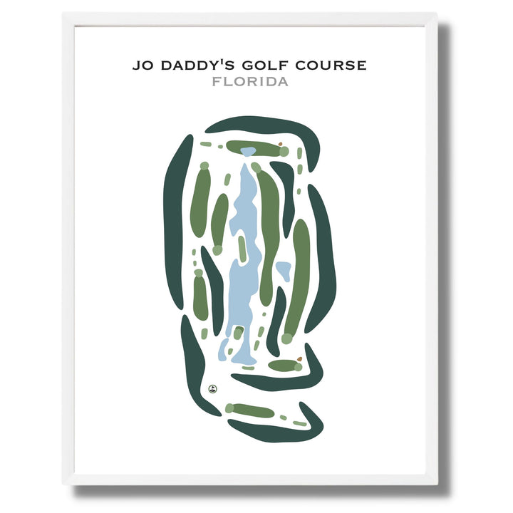 Jo Daddy's Golf Course, Florida - Printed Golf Courses