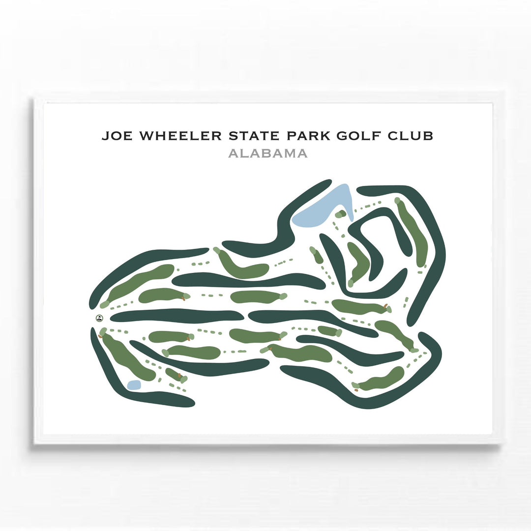 Joe Wheeler State Park Golf Club, Alabama - Printed Golf Courses