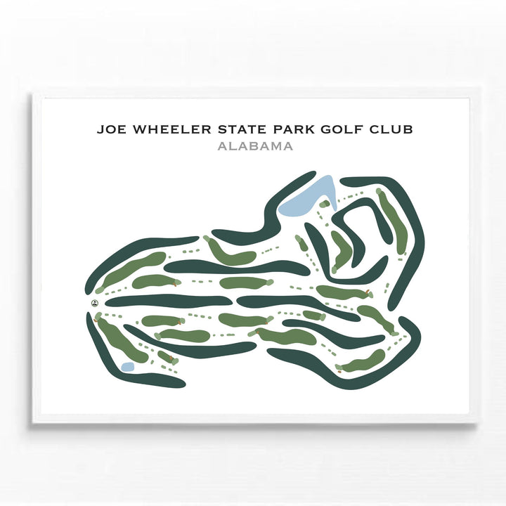 Joe Wheeler State Park Golf Club, Alabama - Printed Golf Courses