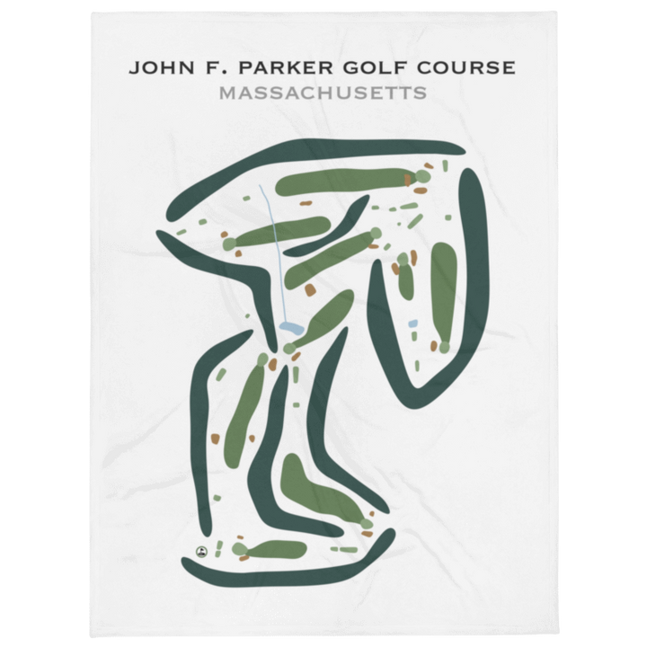 John F. Parker Golf Course, Massachusetts - Printed Golf Courses