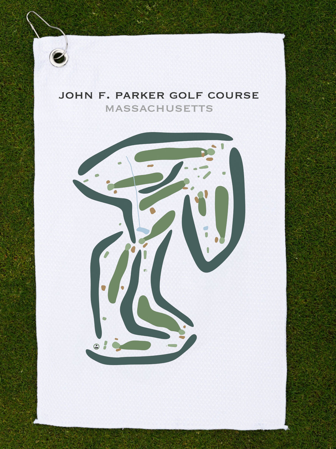 John F. Parker Golf Course, Massachusetts - Printed Golf Courses