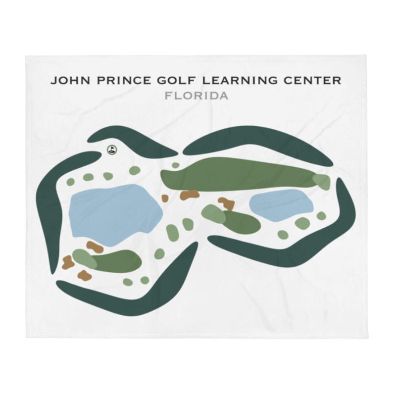 John Prince Golf Learning Center, Florida - Printed Golf Courses