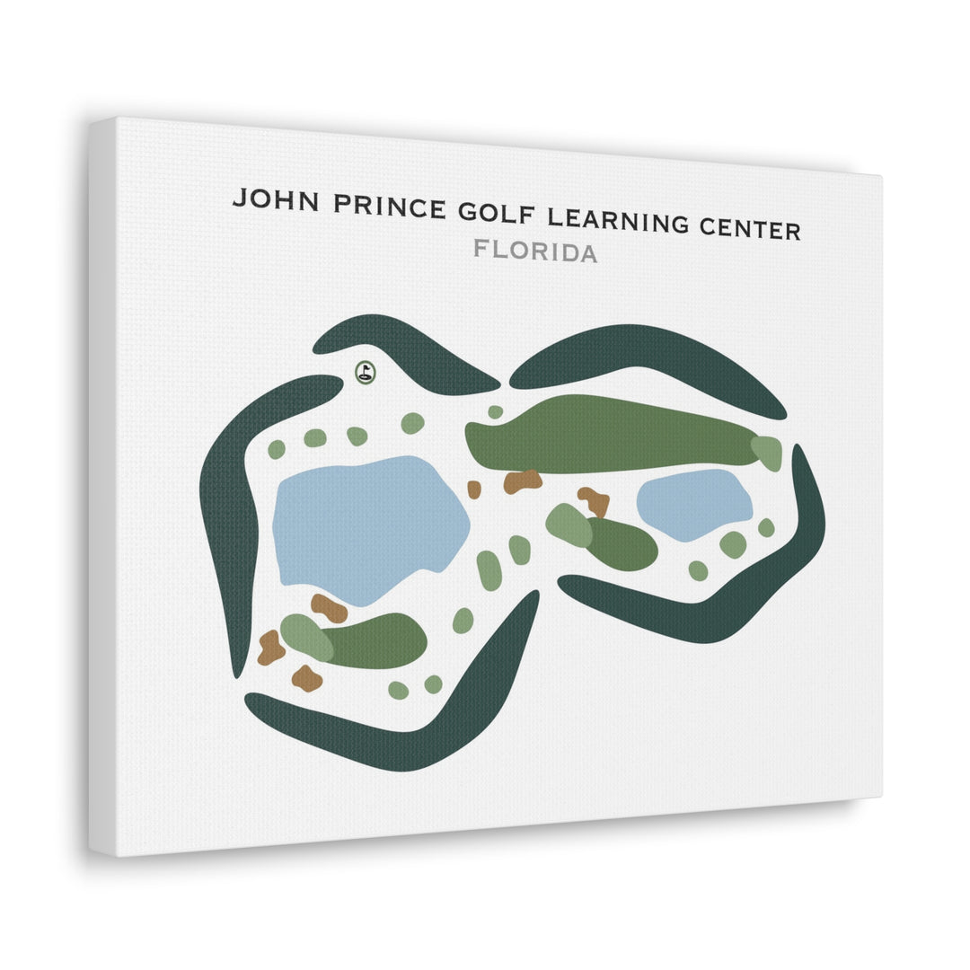 John Prince Golf Learning Center, Florida - Printed Golf Courses