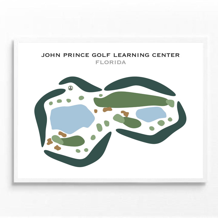 John Prince Golf Learning Center, Florida - Printed Golf Courses