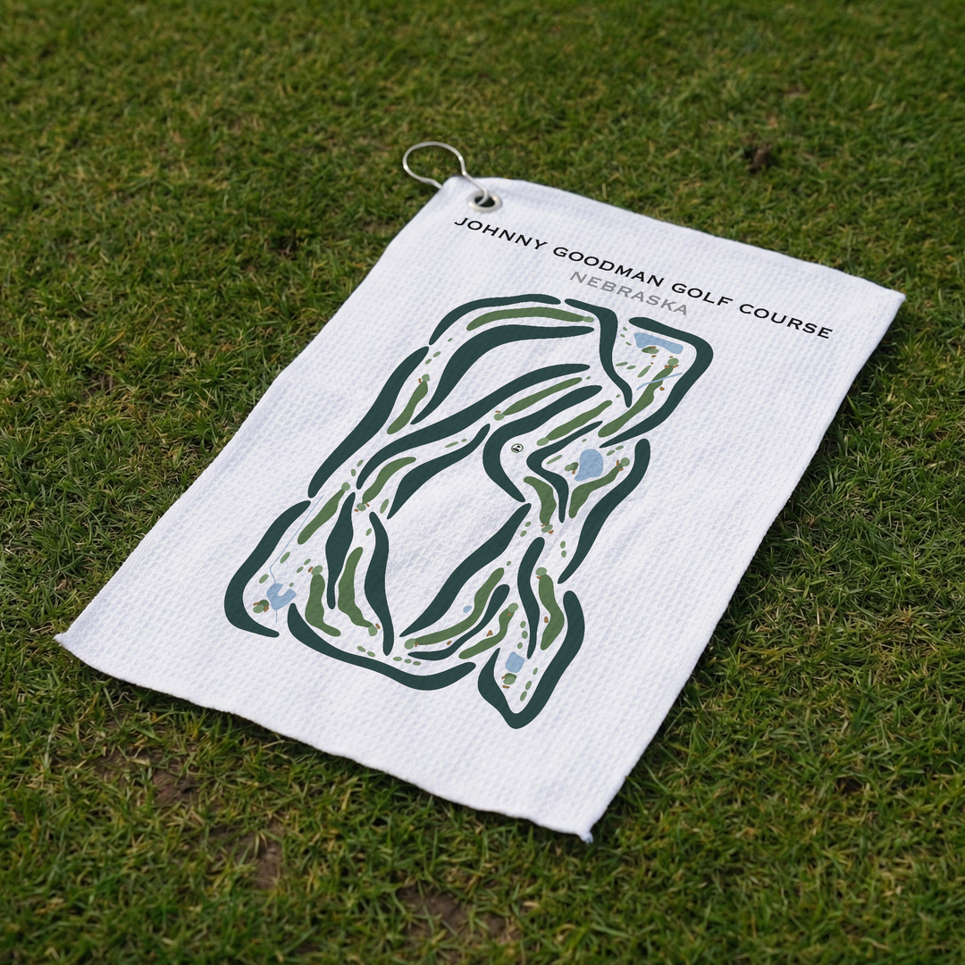 Johnny Goodman Golf Course, Nebraska - Printed Golf Courses