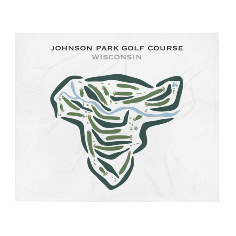 Johnson Park Golf Course, Wisconsin - Printed Golf Courses