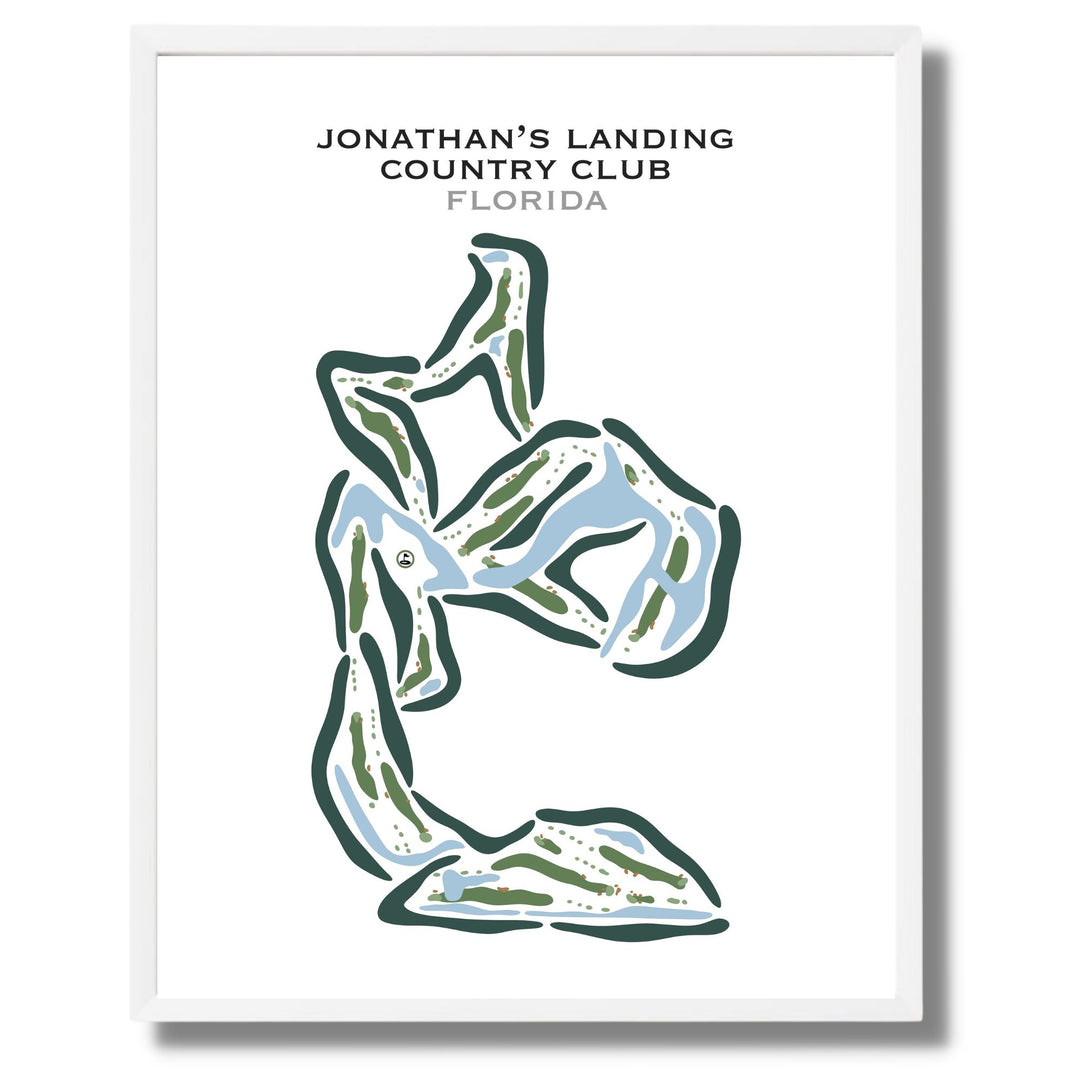 Jonathan's Landing Golf Club, Florida - Printed Golf Courses