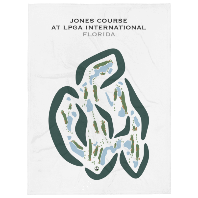 LPGA International - Jones Course, Florida - Printed Golf Courses