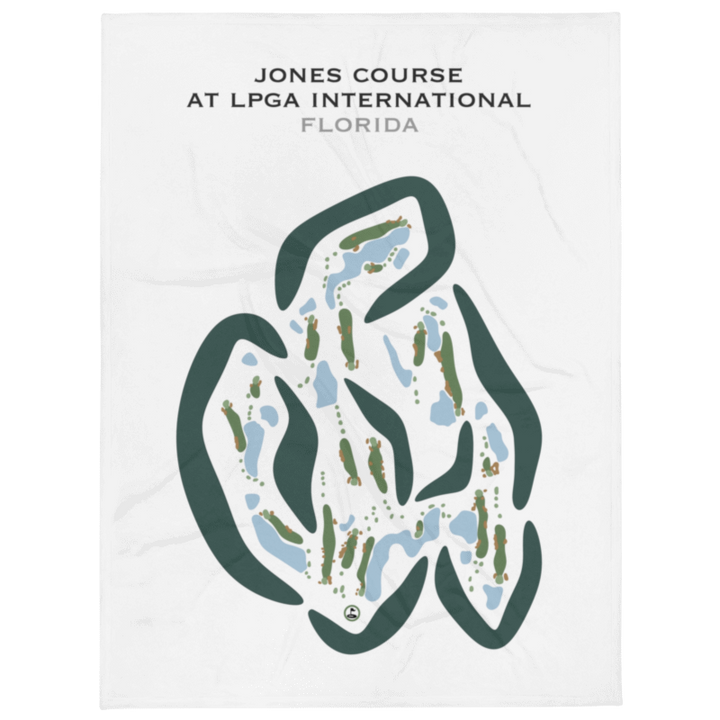 LPGA International - Jones Course, Florida - Printed Golf Courses