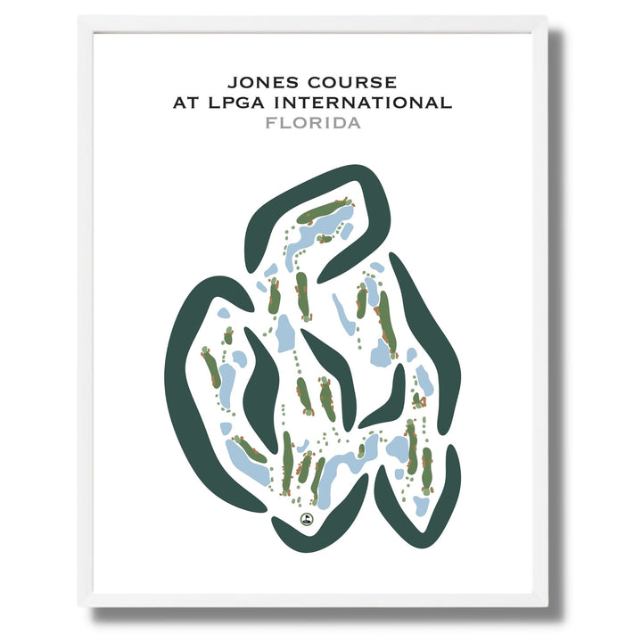 LPGA International - Jones Course, Florida - Printed Golf Courses