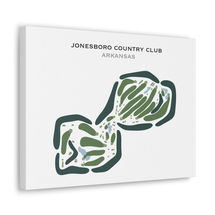 Jonesboro Country Club, Arkansas - Printed Golf Courses