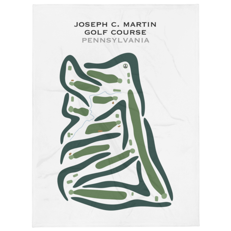 Joseph C. Martin Golf Course, Pennsylvania - Printed Golf Courses