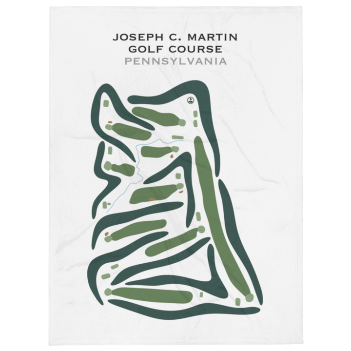 Joseph C. Martin Golf Course, Pennsylvania - Printed Golf Courses