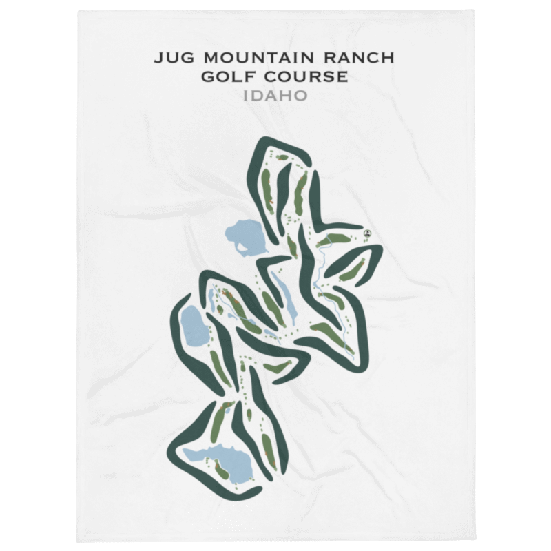 Jug Mountain Ranch Golf Course, Idaho - Printed Golf Courses