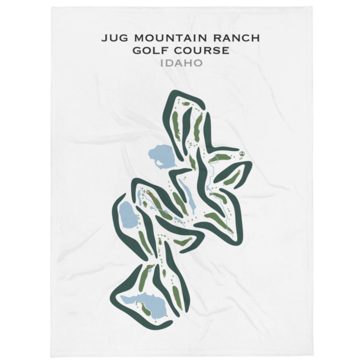 Jug Mountain Ranch Golf Course, Idaho - Printed Golf Courses