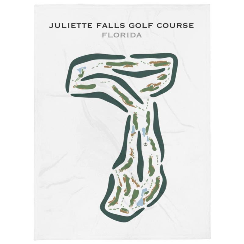 Juliette Falls Golf Course, Florida - Printed Golf Courses