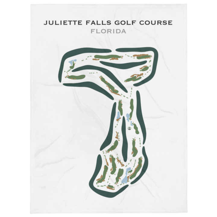 Juliette Falls Golf Course, Florida - Printed Golf Courses