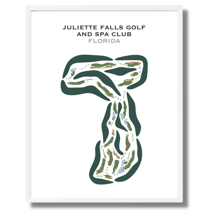 Juliette Falls Golf and Spa Club, Florida - Printed Golf Courses