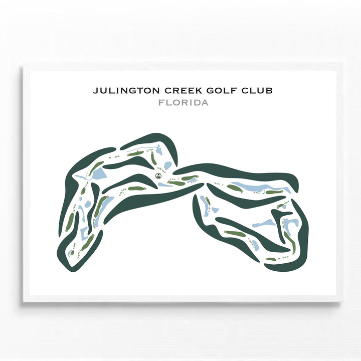 Julington Creek Golf Club, Florida - Printed Golf Courses