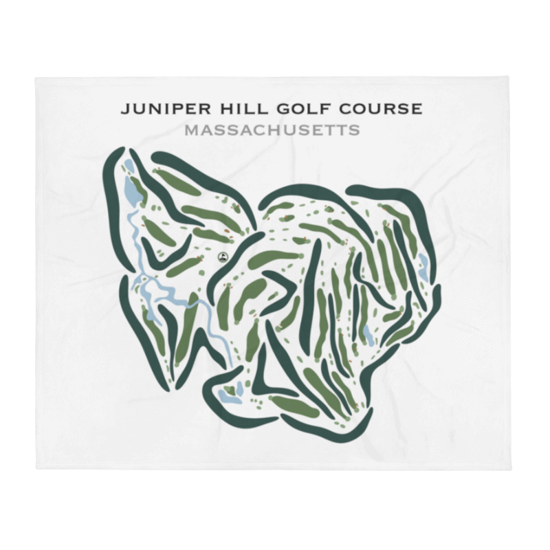 Juniper Hill Golf Course, Massachusetts - Printed Golf Courses