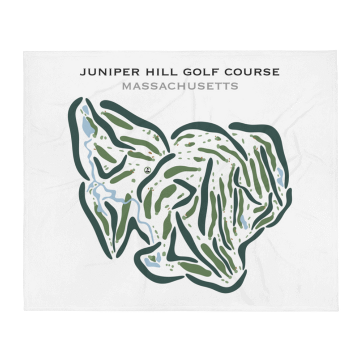 Juniper Hill Golf Course, Massachusetts - Printed Golf Courses