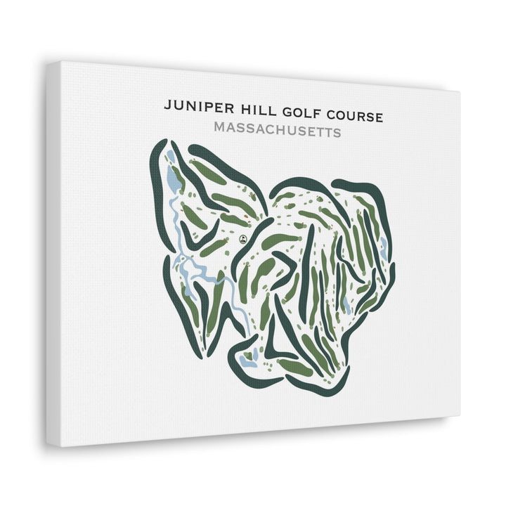 Juniper Hill Golf Course, Massachusetts - Printed Golf Courses