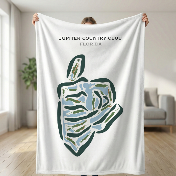Jupiter Country Club, Florida - Printed Golf Courses