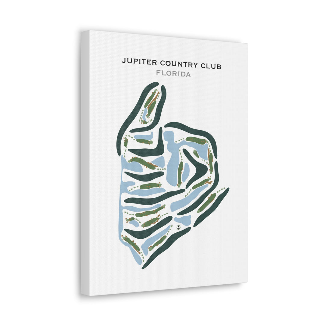 Jupiter Country Club, Florida - Printed Golf Courses