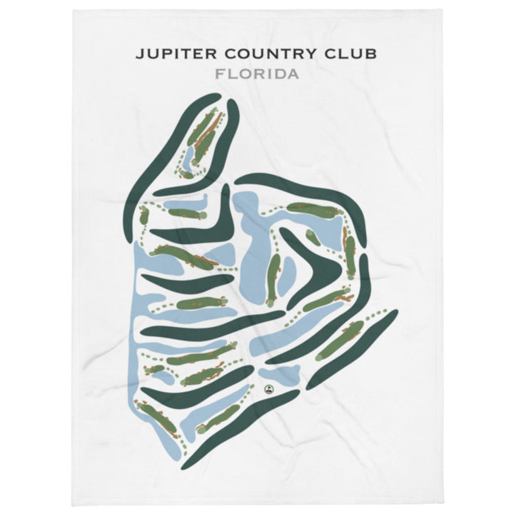 Jupiter Country Club, Florida - Printed Golf Courses