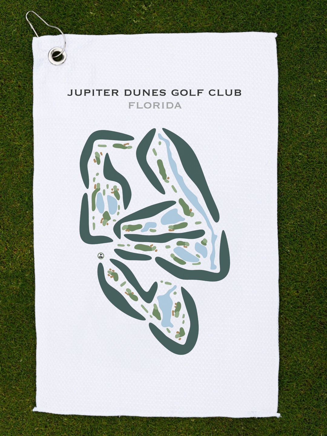 Jupiter Dunes Golf Course, Florida - Printed Golf Courses