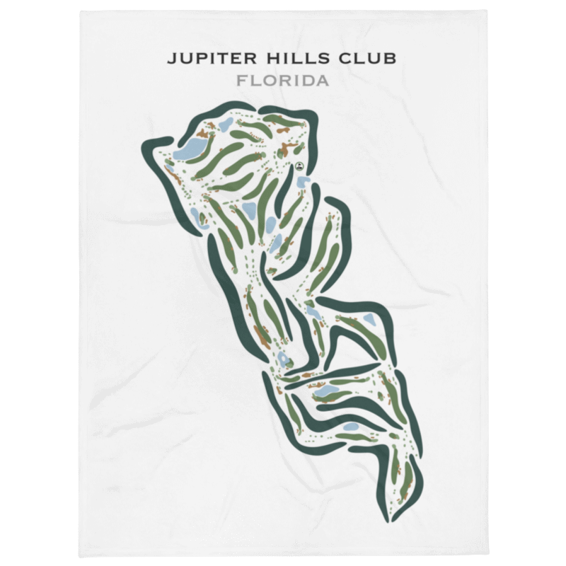 Jupiter Hills Club, Florida - Printed Golf Courses