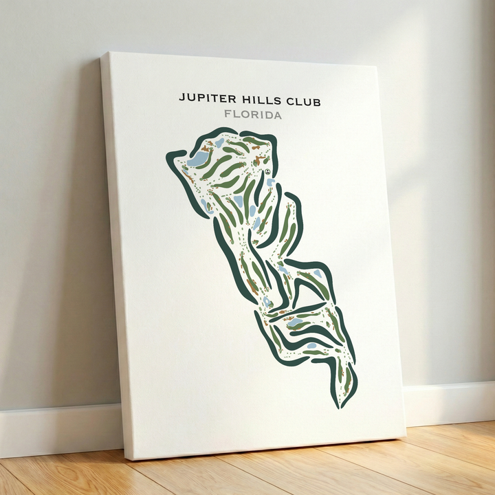 Jupiter Hills Club, Florida - Printed Golf Courses