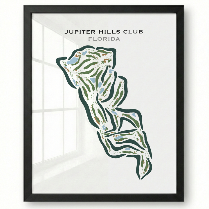 Jupiter Hills Club, Florida - Printed Golf Courses